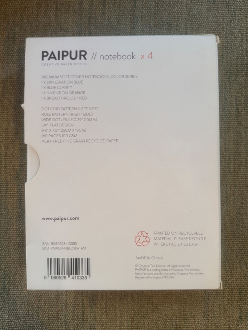 Paipur Notebook Set - Picture 9 of 13